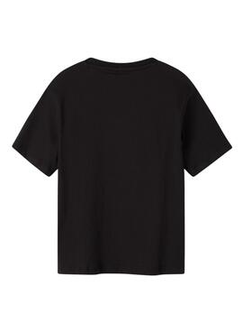 T-shirt Name It Beinir noir pour enfant