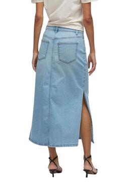 Jupe en denim Vila Vinus pour femme.