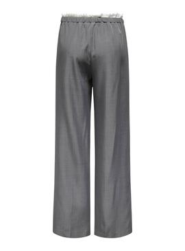 Pantalon Only Marine gris pour femme