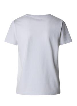 T-shirt Pepe Jeans Ryoko blanc pour femme.