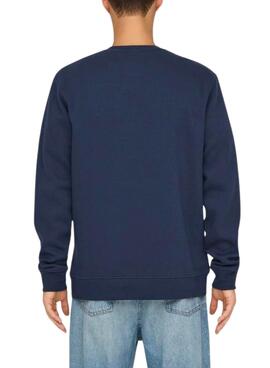 Sweat à capuche Only and Sons Dawson marine pour homme