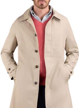 Manteau beige El Ganso pour homme