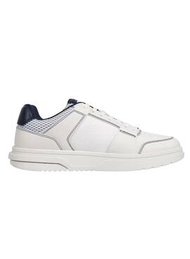 Chaussures Tommy Jeans Brooklyn blanc pour homme