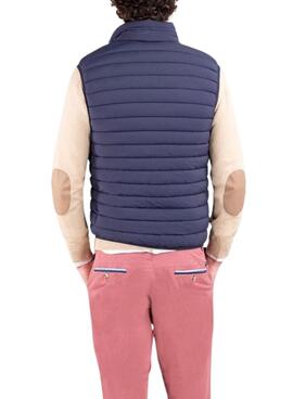 Gilet matelassé bleu marine El Ganso pour homme