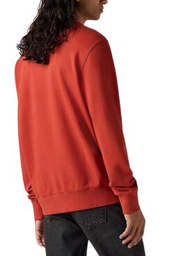 Sweatshirt Levi's Original rouge pour homme