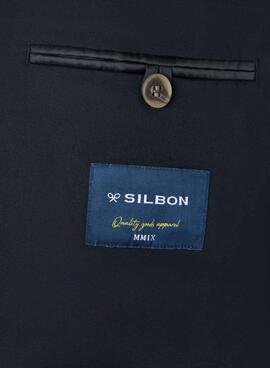 Blazer Silbon bleu marine pour homme.