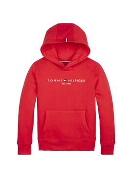 Sweat Tommy Hilfiger Essential H Rouge 