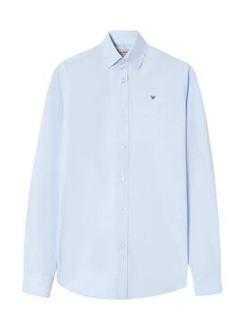 Chemise Silbon Oxford bleue pour homme