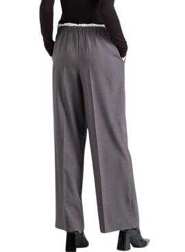 Pantalon Only Marine gris pour femme