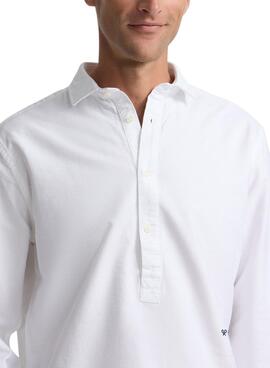 Chemise Silbon Oxford blanc pour homme