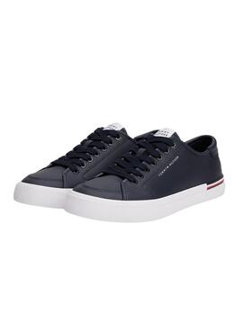 Chaussures Tommy Hilfiger Core Corporate marine pour homme