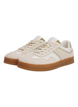 Chaussures Tommy Jeans The Greenwich Mix beige pour femme