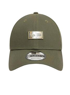 Casquette New Era Badge verte pour homme