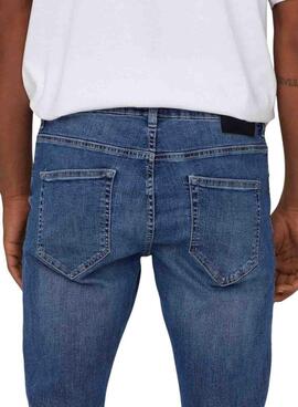 Jean Only and Sons Weft bleu pour homme