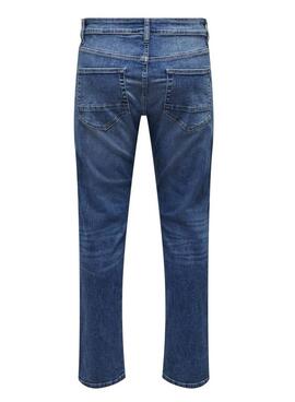 Jean Only and Sons Weft bleu pour homme