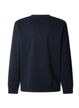 Sweat-shirt Pepe Jeans Duke bleu marine pour homme