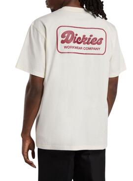 T-shirt Dickies Lewistown beige pour homme