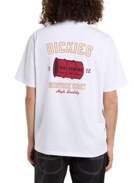 T-shirt Dickies Service Crew blanc pour homme