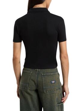 Polo Dickies Tallasse noir pour femme