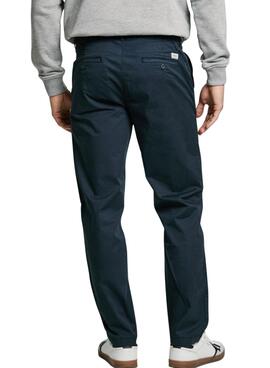 Pantalon chino azul marino para hombre de Pepe Jeans.