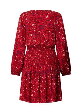 Robe Pepe Jeans Cecile rouge pour femme