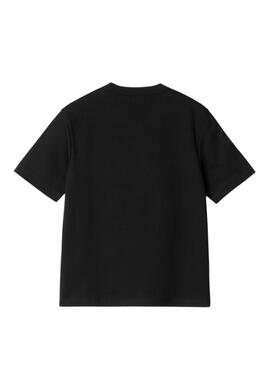 T-shirt Carhartt Luca noir pour femme