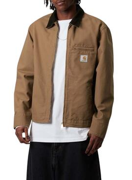 Veste Carhartt Detroit camel pour homme