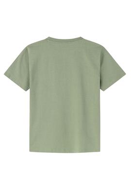 T-shirt Pepe Jeans New Art vert pour garçon