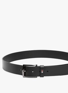 Ceinture Tommy Hilfiger Denton noire pour homme