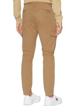 Pantalon Tommy Jeans Austin chameau pour homme