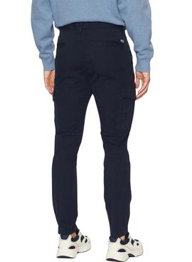 Pantalon Tommy Jeans Austin marine pour homme