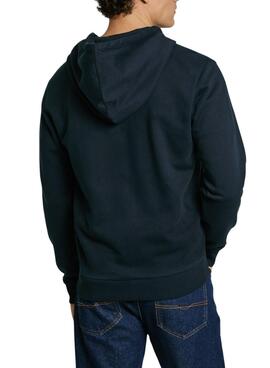 Sweatshirt Pepe Jeans Essential Zt marine pour homme.