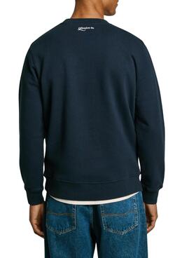 Sweatshirt Pepe Jeans Daxton marine pour homme