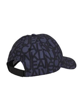 Casquette Calvin Klein Monologue bleu marine pour fille