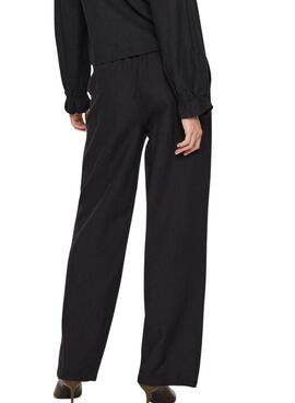 Pantalon Vila Polene noir pour femme