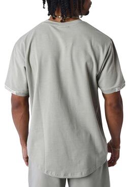 T-shirt Project X Paris logo gris à l'avant pour homme