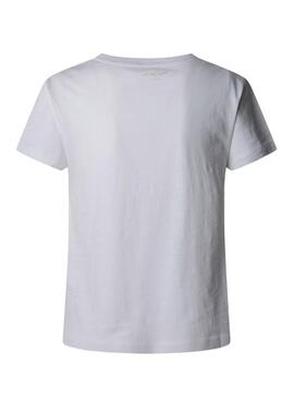 T-shirt Pepe Jeans Ryleigh blanc pour femme