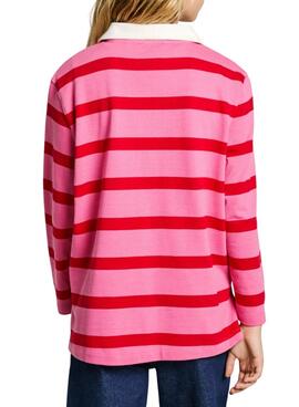 Sweatshirt Pepe Jeans Rhonda rose pour femme