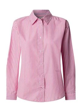 Chemise Pepe Jeans Charisma rose pour femme