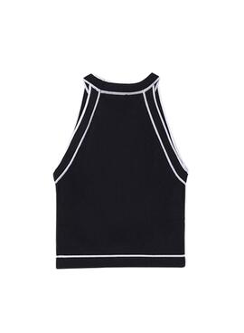 Top noir en tricot pour fille de marque Mayoral