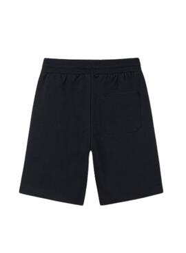 Bermudes sportives de base noires pour enfant.