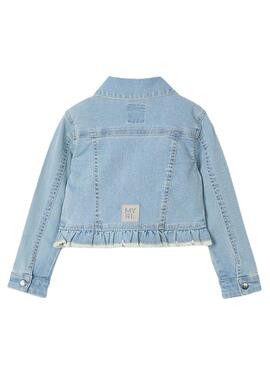 Veste en jean Mayoral Bleach avec volants pour fille