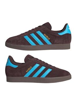 Chaussures Adidas Gazelle marron pour hommes