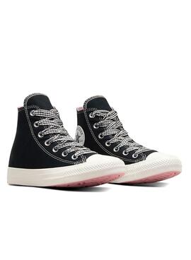 Chaussures Converse Chuck Taylor noires pour femme