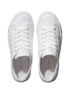 Chaussures Calvin Klein Flatform Low blanches pour femme