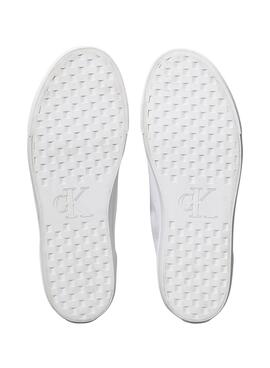 Chaussures Calvin Klein Flatform Low blanches pour femme