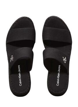 Sandales Calvin Klein Sporty noir pour femme