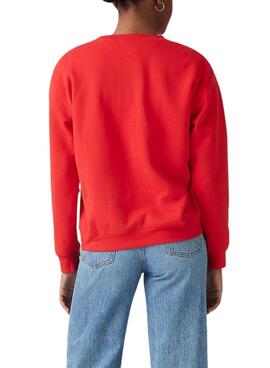 Sweat-shirt Levis Everyday rouge pour femme