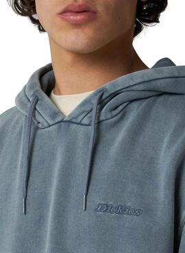 Sweat à capuche Dickies Plentywood bleu pour homme