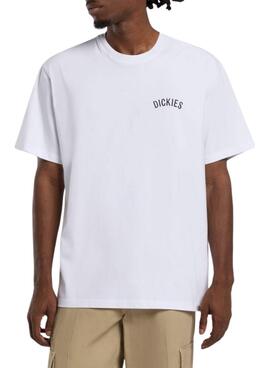 T-shirt Dickies Snake blanc pour homme